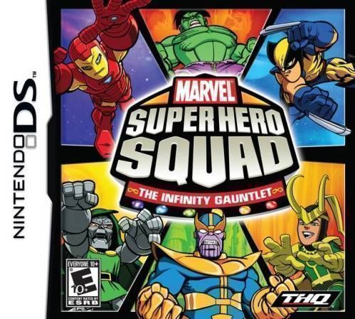 Marvel Super Hero Squad - The Infinity Gauntlet (Europe) Game Cover